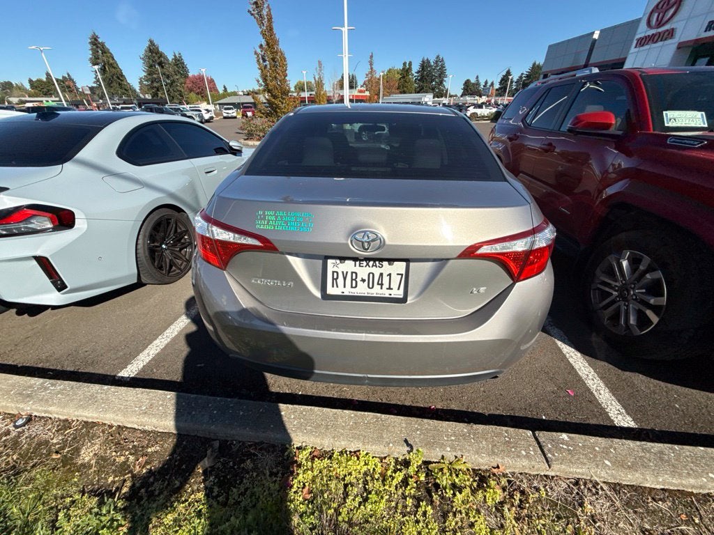 2015 Toyota Corolla LE