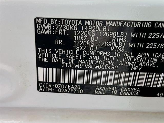 2020 Toyota RAV4 Hybrid Limited