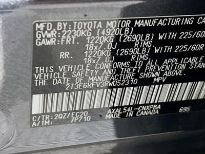 2024 Toyota RAV4 Hybrid XSE