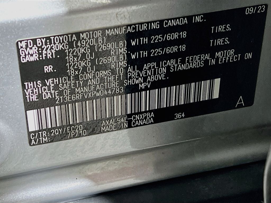2023 Toyota RAV4 Hybrid XSE