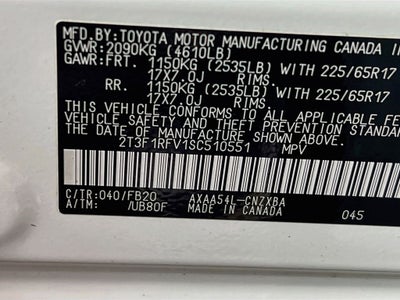 2025 Toyota RAV4 LE