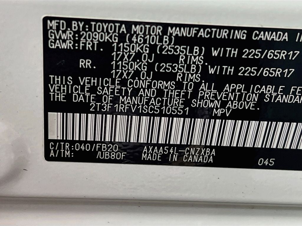 2025 Toyota RAV4 LE