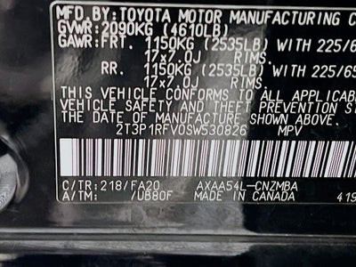 2025 Toyota RAV4 XLE