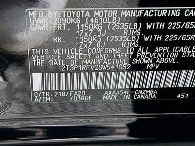 2025 Toyota RAV4 XLE