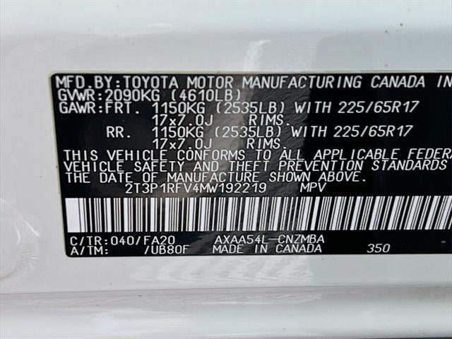 2021 Toyota RAV4 XLE