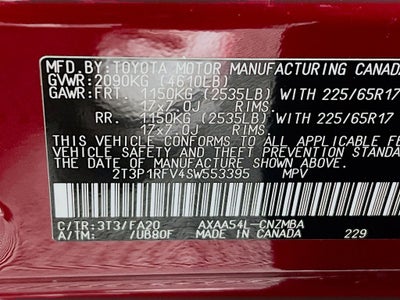 2025 Toyota RAV4 XLE