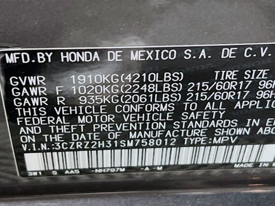 2025 Honda HR-V LX