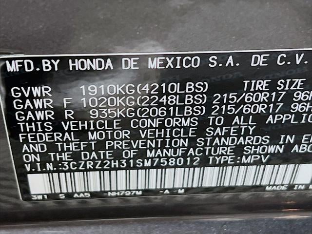 2025 Honda HR-V LX