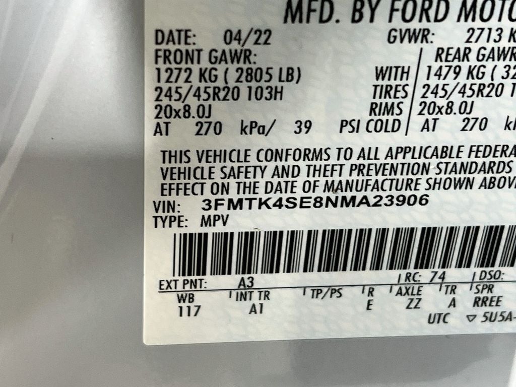 2022 Ford Mustang Mach-E GT