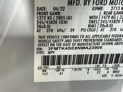 2022 Ford Mustang Mach-E GT
