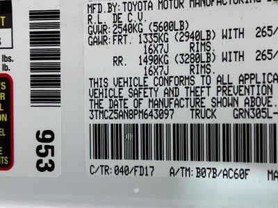 2023 Toyota Tacoma TRD Off-Road V6