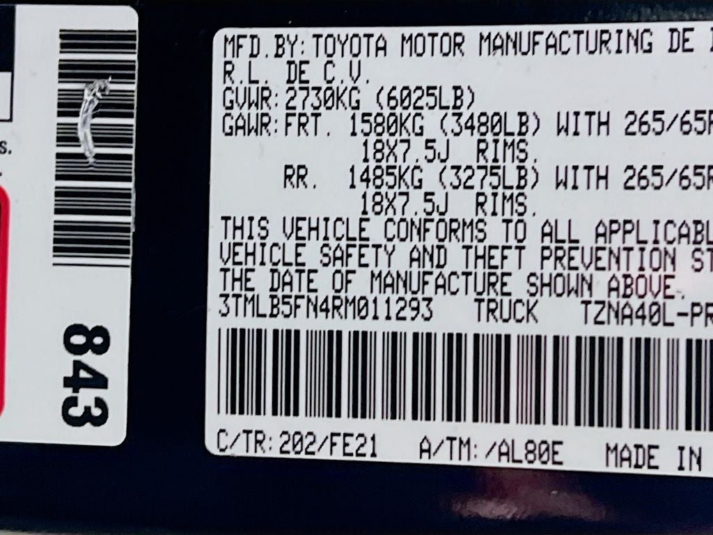 2024 Toyota Tacoma TRD Sport