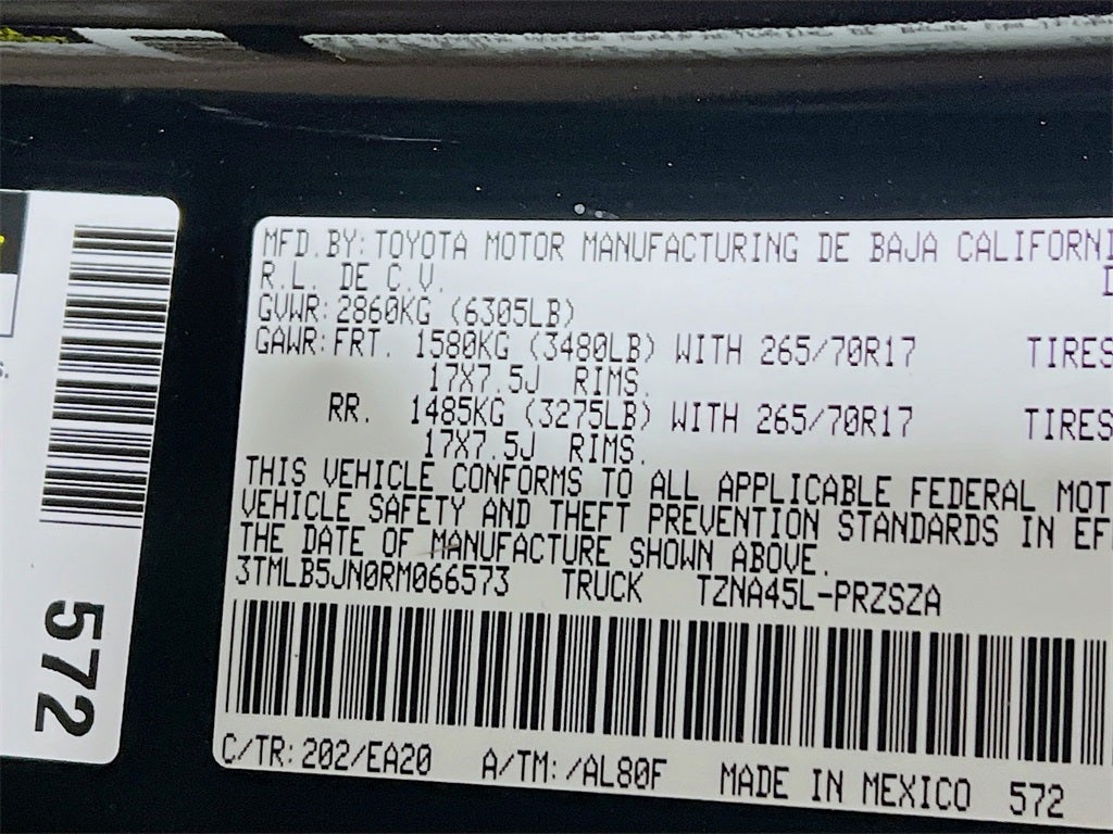2024 Toyota Tacoma TRD Off-Road
