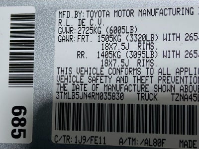 2024 Toyota Tacoma TRD Sport