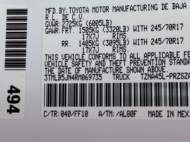 2024 Toyota Tacoma SR5