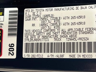 2025 Toyota Tacoma TRD Sport