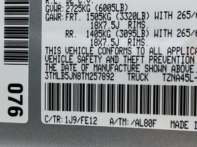 2026 Toyota Tacoma TRD Sport