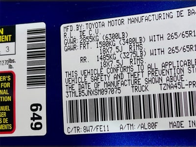 2025 Toyota Tacoma TRD Sport