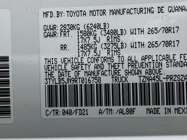 2024 Toyota Tacoma SR5