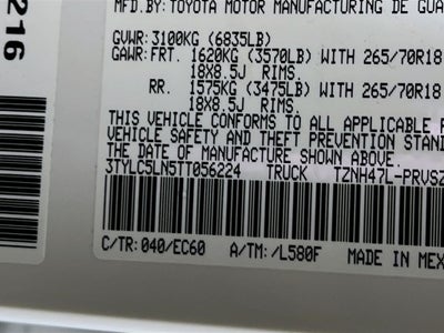 2026 Toyota Tacoma Hybrid Trailhunter