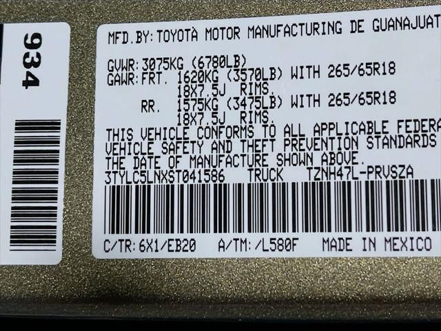 2025 Toyota Tacoma Hybrid Limited