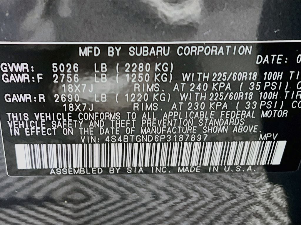 2023 Subaru Outback Limited XT