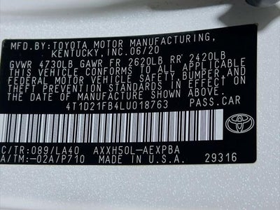 2020 Toyota Avalon Hybrid Limited