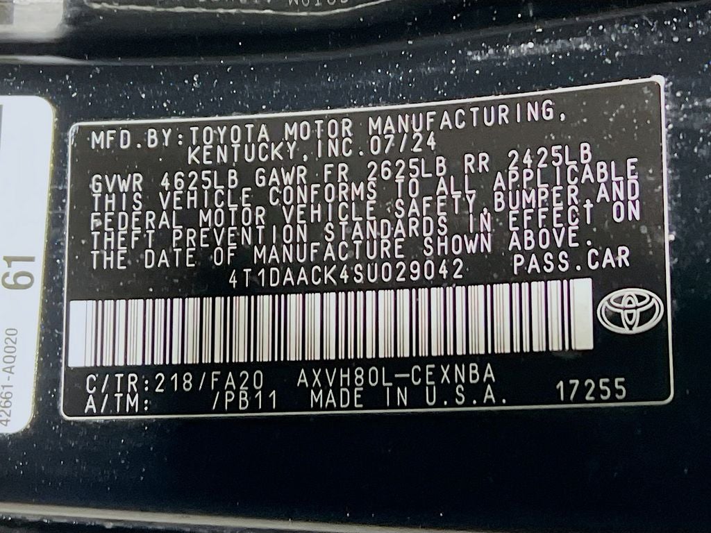 2025 Toyota Camry LE