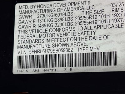 2025 Honda Odyssey Sport-L