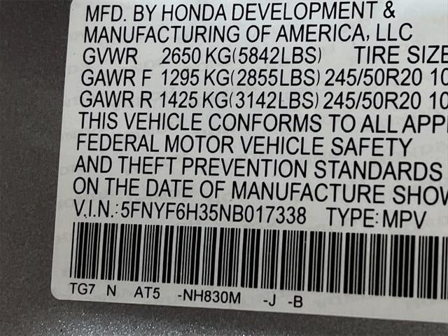 2022 Honda Pilot Sport