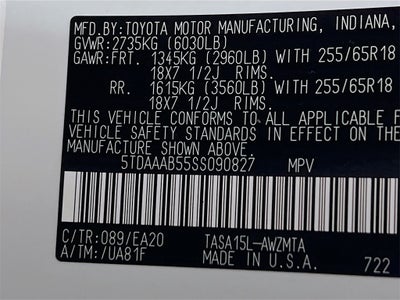 2025 Toyota Grand Highlander XLE