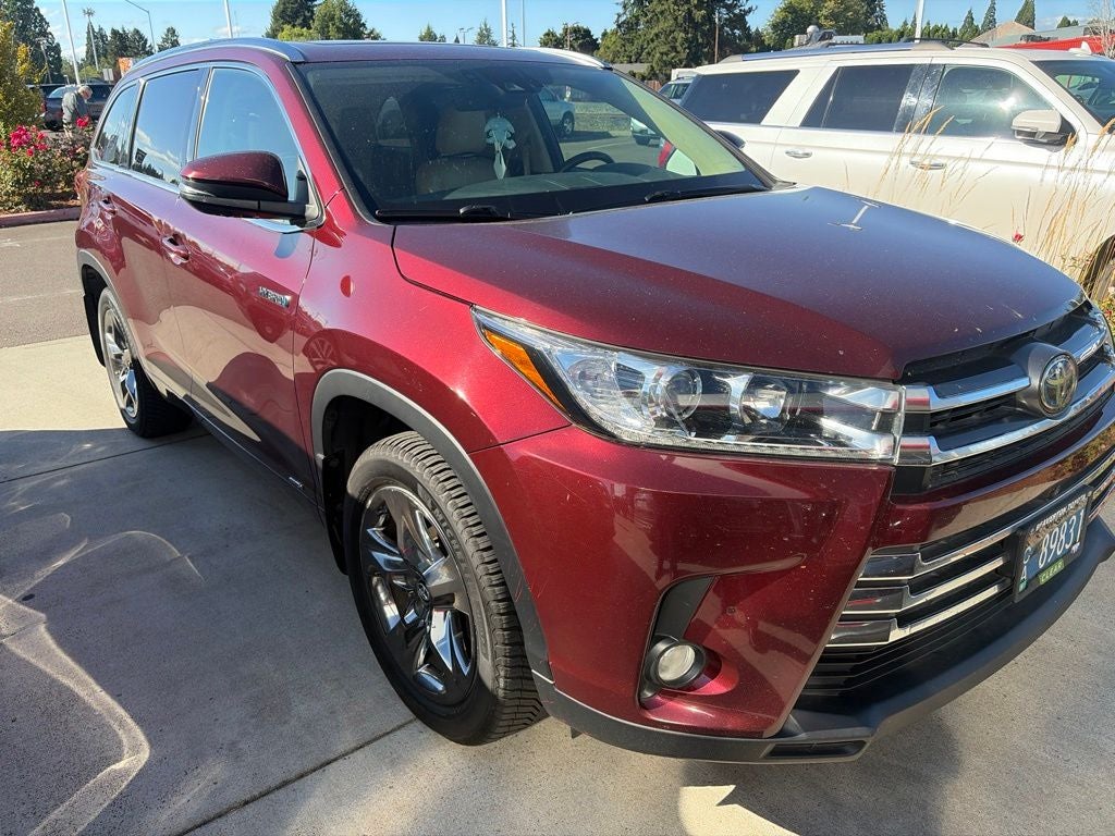 2017 Toyota Highlander Hybrid Limited Platinum