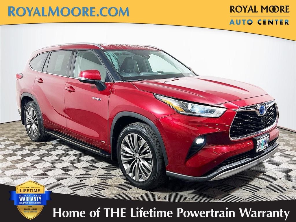 2021 Toyota Highlander Hybrid Platinum