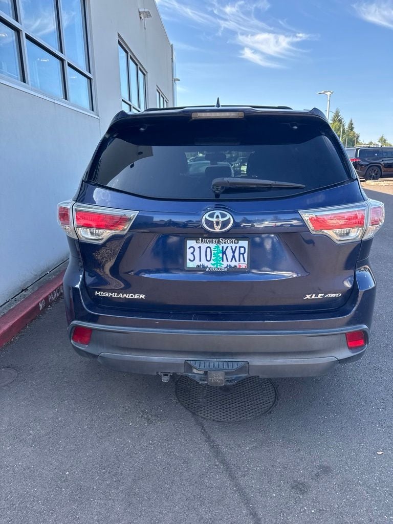 2016 Toyota Highlander XLE V6