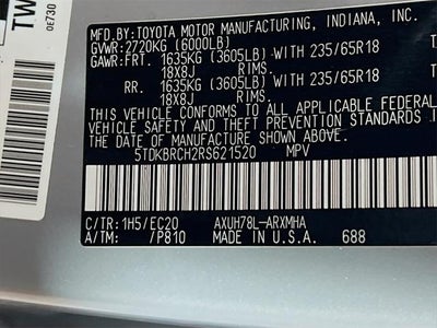 2024 Toyota Highlander Hybrid XLE