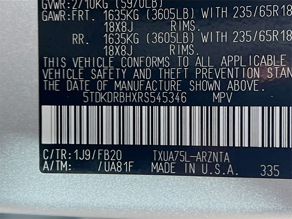 2024 Toyota Highlander LE