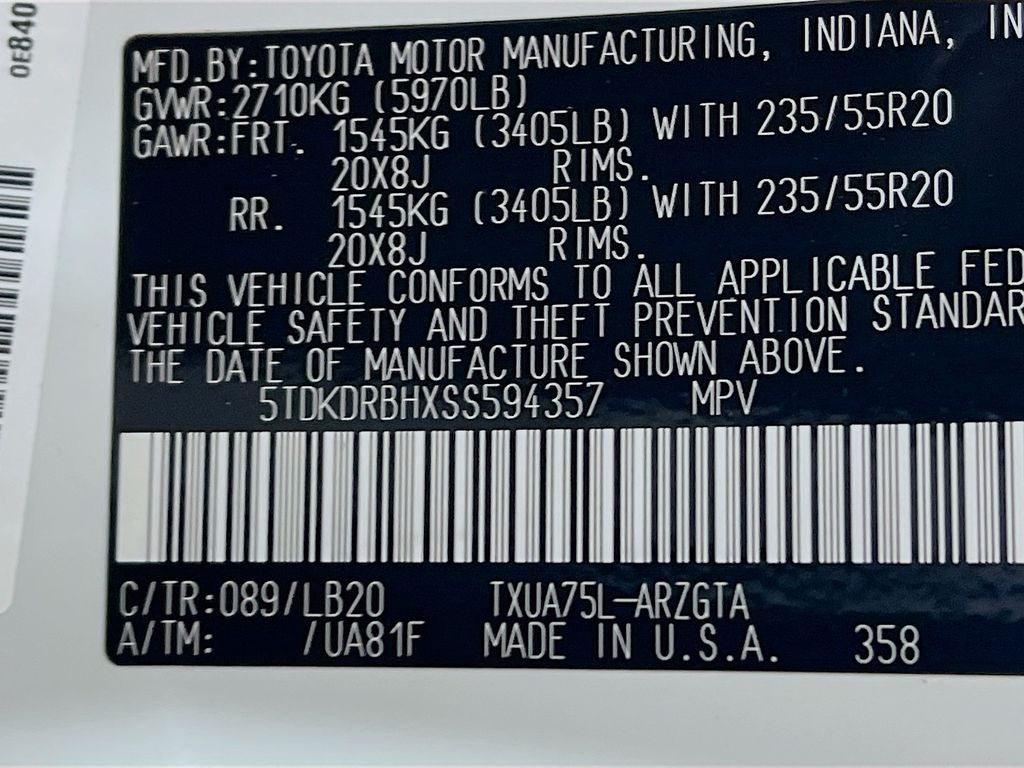 2025 Toyota Highlander Limited