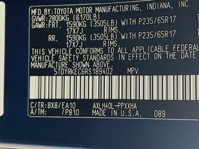 2024 Toyota Sienna XLE