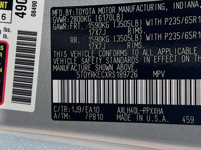 2024 Toyota Sienna XLE - Photo 62