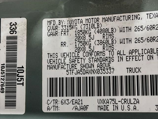 2022 Toyota Tundra Limited