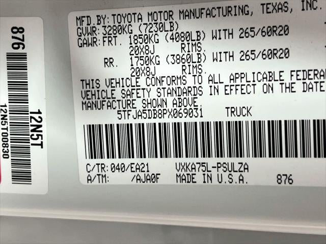 2023 Toyota Tundra Limited
