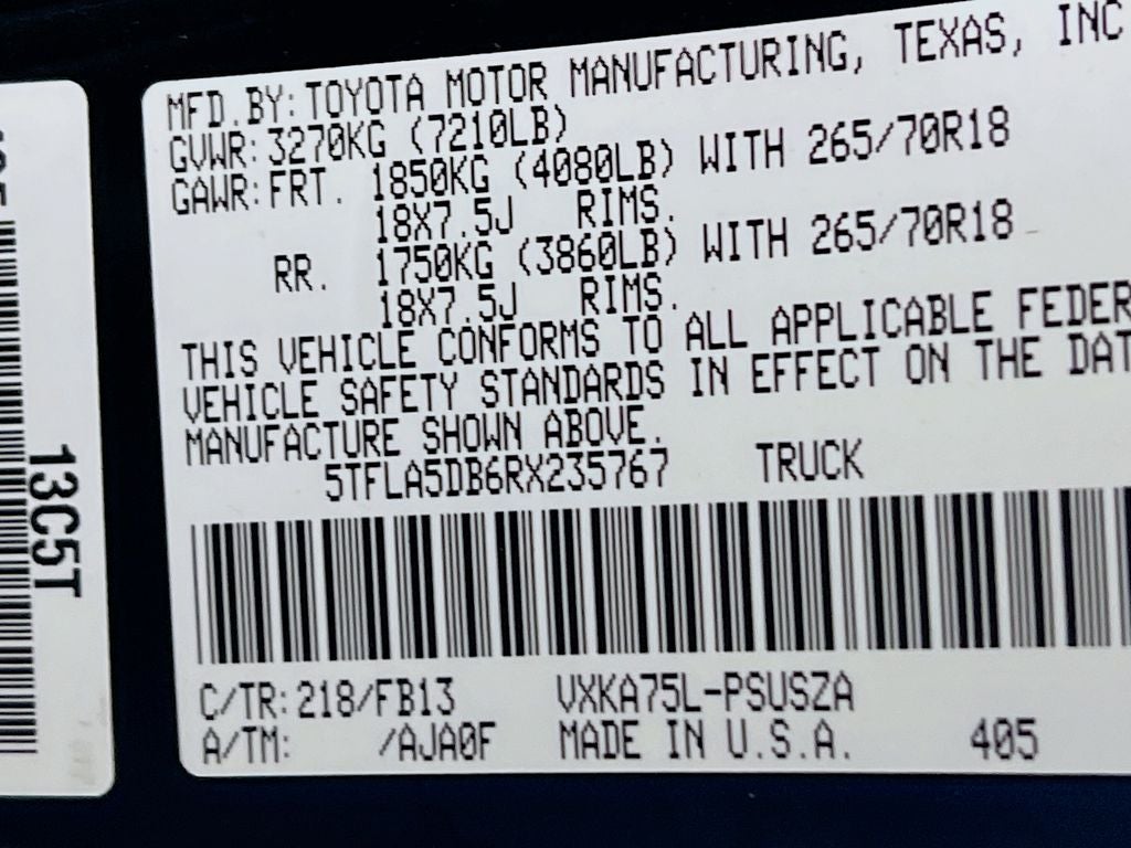 2024 Toyota Tundra SR5