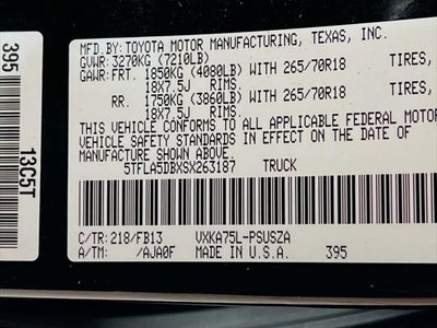 2025 Toyota Tundra SR5