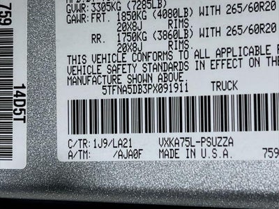2023 Toyota Tundra Platinum