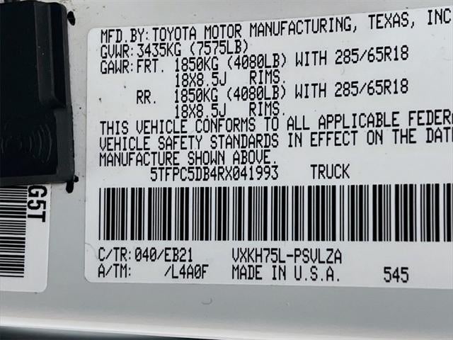 2024 Toyota Tundra Hybrid TRD Pro