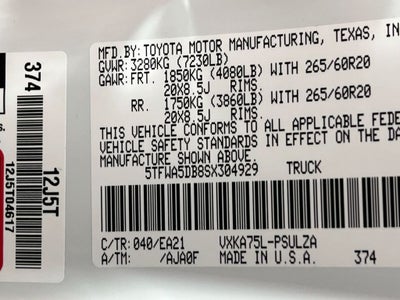 2025 Toyota Tundra Limited