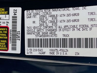 2024 Toyota Tundra Limited