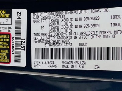 2024 Toyota Tundra Limited