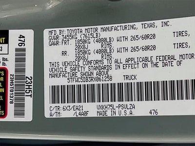 2024 Toyota Tundra Hybrid Limited