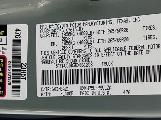 2024 Toyota Tundra Hybrid Limited